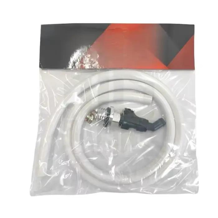Respirateur de moto avec tuyau |   Radiateur modifié en caoutchouc pour moto, becquet d'huile