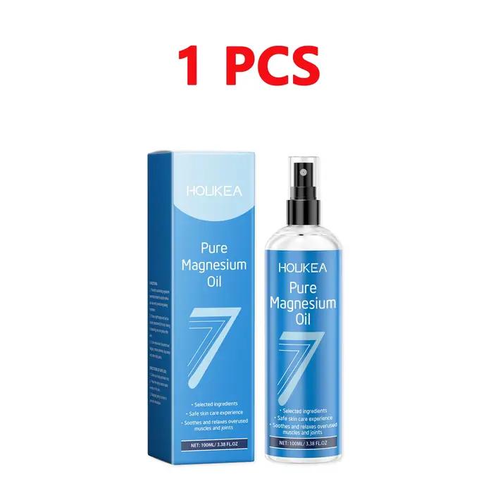 Huile de magnésium pure en spray, chlorure de magnésium liquide de qualité pour les soins des pieds 