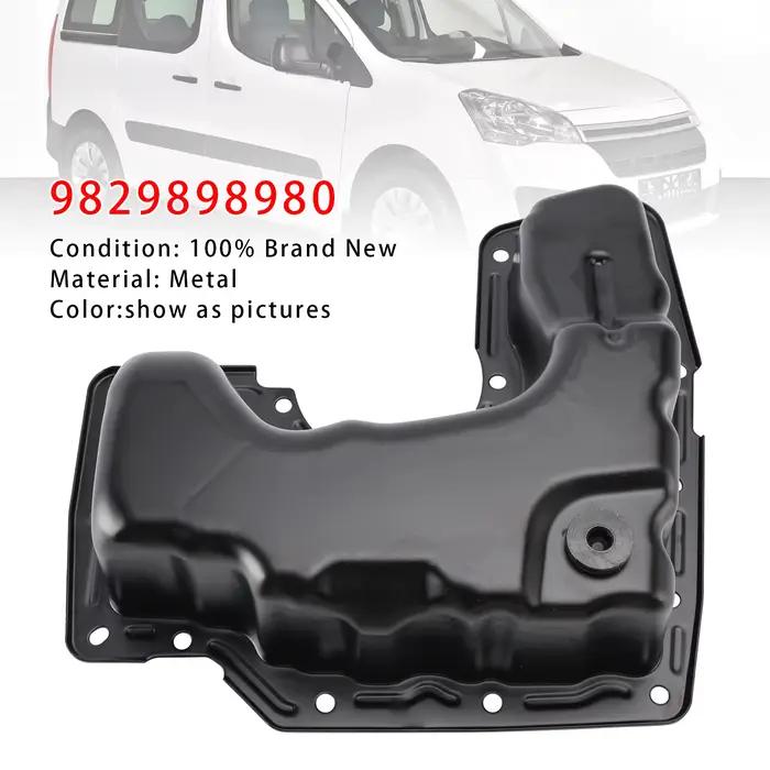 Artudatech carter d'huile 9829898980 pour Peugeot 208 3008 308 508 5008 Berlingo C3 C4 2008 98 298 9
