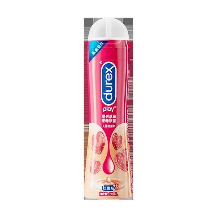 Durex play lubrifiant 5 Types à base de silicium 50ml lubrifiant à base d'eau léchable huile de Mass