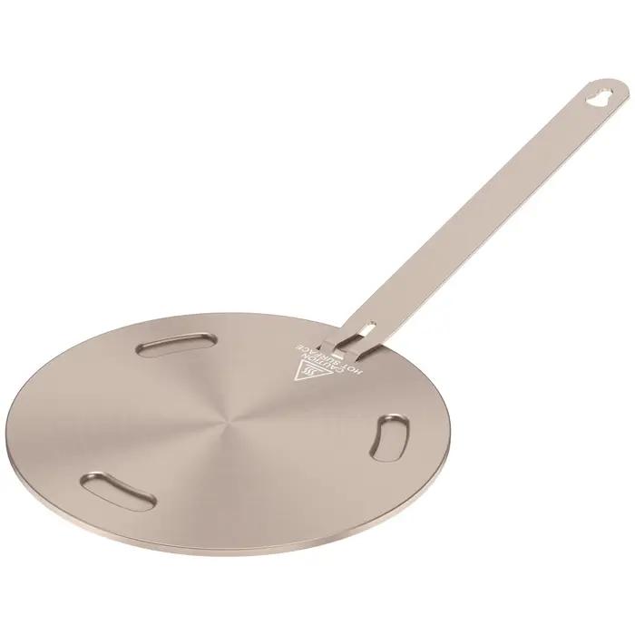 Plaque de diffuseur de chaleur, plaque d'adaptation à Induction en acier inoxydable pour cuisinière 