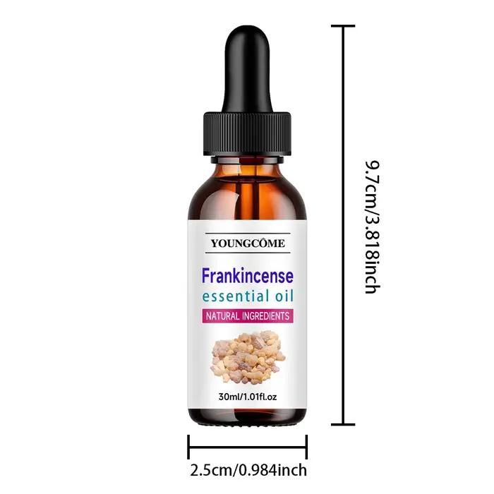 Huile Essentielle d'Encens Naturelle Boswellia Serrata - pour Diffuseur, Soins Capillaires, Visage, 