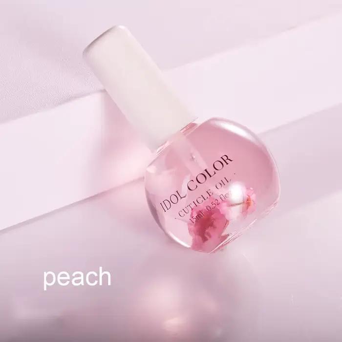 Huile nutritionnelle pour ongles à 8 fleurs, huile pour cuticules, nutritif séché et hydratant, soin