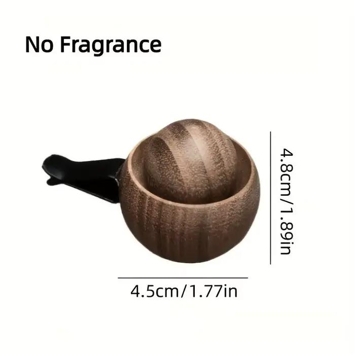 Nouveau diffuseur d'huiles essentielles en bois 2026 (1/2/4 pièces) – Sans électricité, en noyer noi
