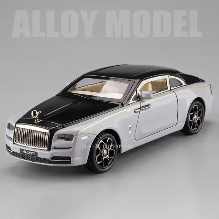 Modèle de voiture Rolls-Royce Phantom 6x6 Wraith, échelle 1:32, jouet en alliage métallique moulé so