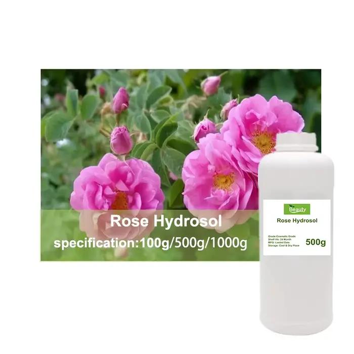 Hydrosol de Rose, blanchiment de la peau, hydrate, éclaircit et apaise les Pores, matière première c