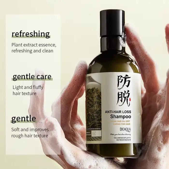 Shampooing anti-chute et stimulant la pousse des cheveux pour la repousse et la réduction de la dens