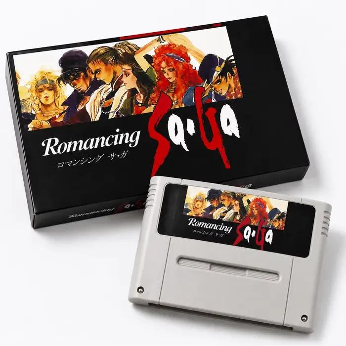 Romancing Saga Traduction anglaise Cartouche de reproduction rétro 16 bits Scénario gratuit JRPG Ver