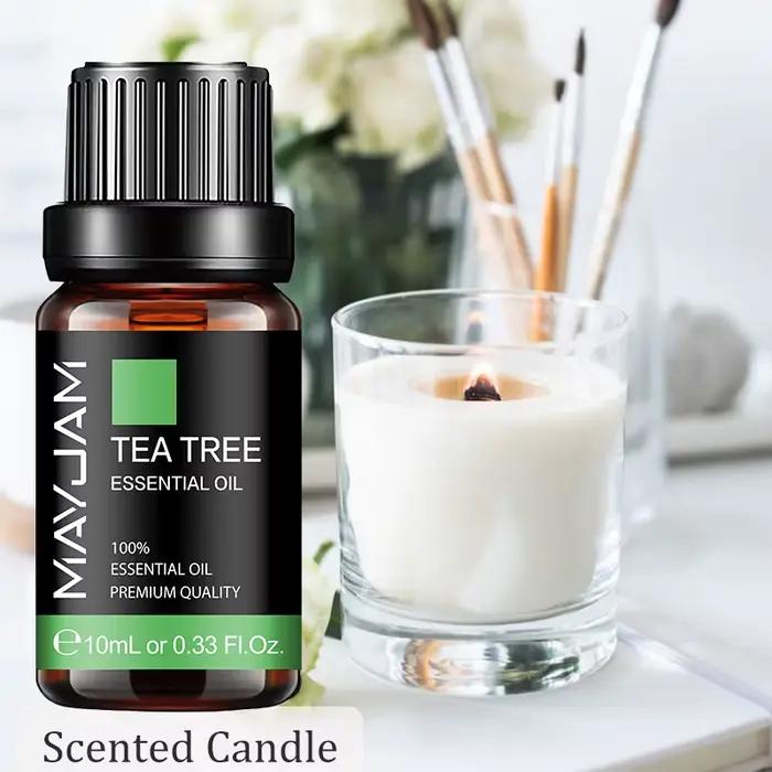 MAYJAM 10ML pur arbre à thé diffuseur d'huile essentielle Ylang Ylang vanille lavande citronnelle ci