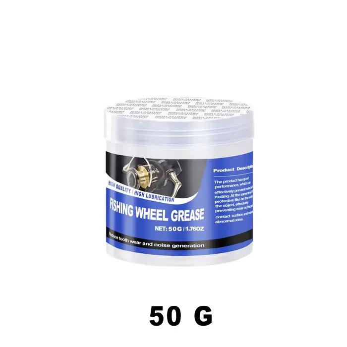 Graisse pour moulinet de pêche 50g/100g, huile pour moulinet de pêche, accessoires efficaces pour l'