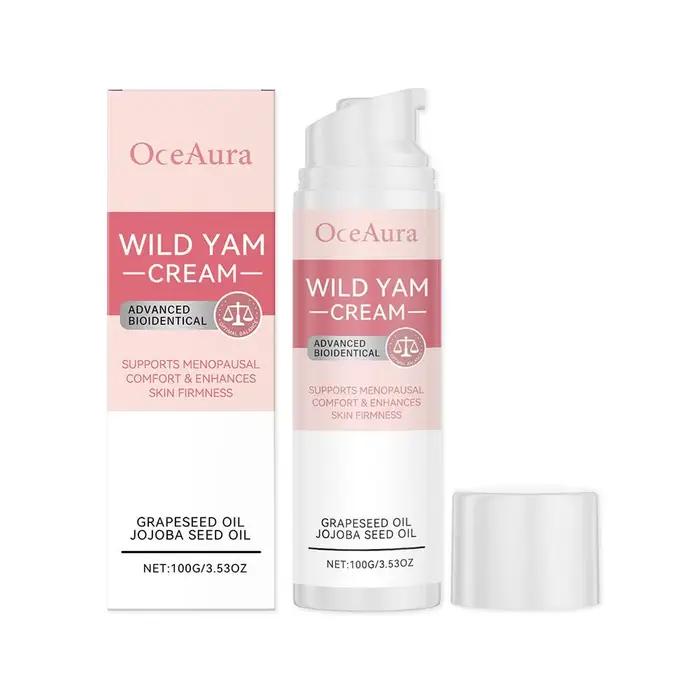 Crème de Yam sauvage pour l'équilibre hormonal, apaisement de la ménopause, réduction des bouffées d