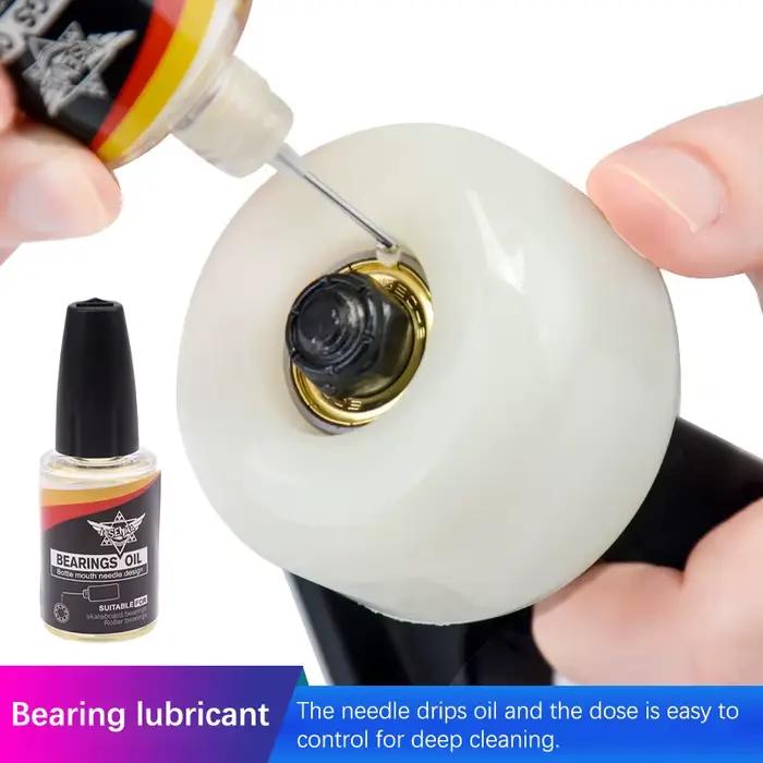 1 bouteille d'huile lubrifiante pour roulements de Skateboard, 20ml, huile lubrifiante pour roulemen