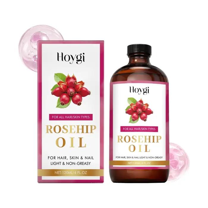 Huile Essentielle Apaisante de Graines de Rose Musquée pour Cheveux, Peau et Ongles – Huile de Massa