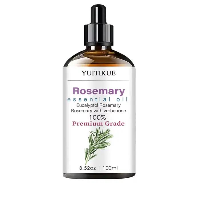 Huile essentielle de romarin YUITIKUE |   Formule 100% Eucalyptol et Verbenone de qualité supérieure
