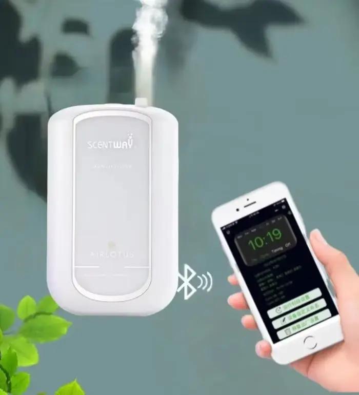 Mini diffuseur d'huiles essentielles Bluetooth/wifi APP contrôle mural diffuseur d'arôme de parfum 1
