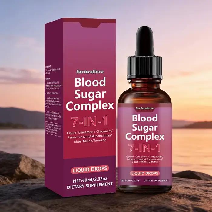 Offre Spéciale : Gouttes Liquides Complexe Glycémique – Complément Oral Naturel pour Soutenir l'Équi