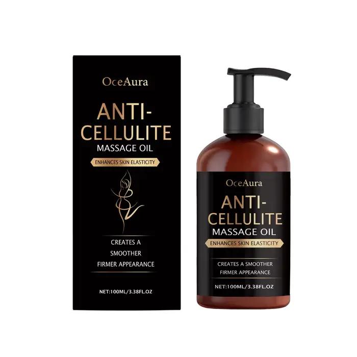 Huile de Massage corporel avec citron, pamplemousse, huile hydratante, apaisante, Non grasse pour la