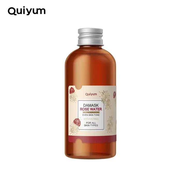 Eau de Rose pour le visage, Toner pour le visage, Essence de pétales de Rose organiques, sérum hydra