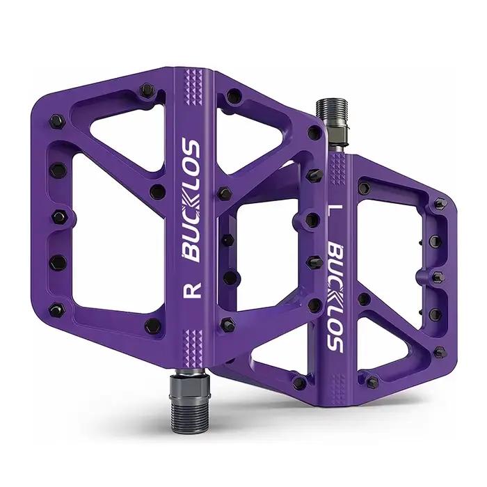 BUCKLOS pédale de vélo plate-forme de pédale ultralégère pour vélo de route VTT roulements scellés e