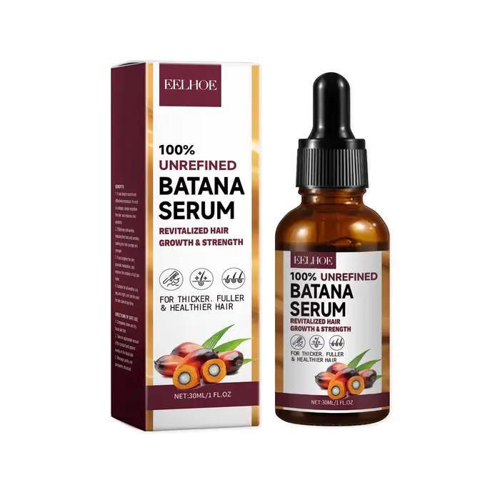 EELHOE – shampoing et après-shampooing à l'huile de Batana, Anti-frisottis, brillant, nourrissant en