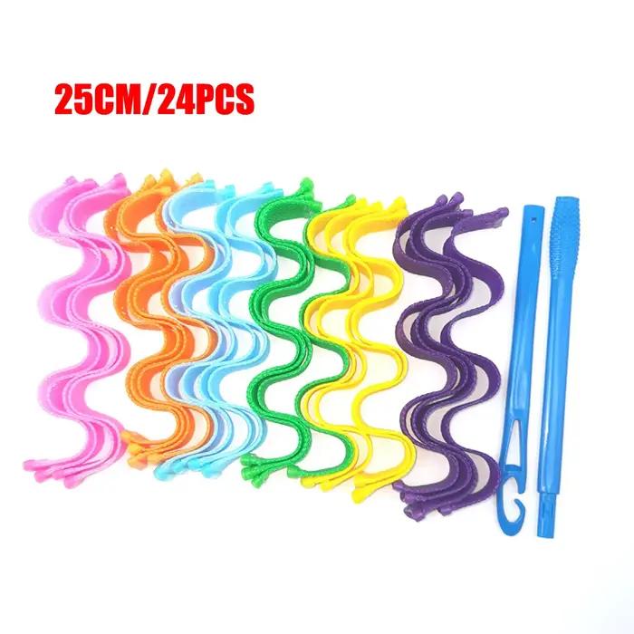 Bâtonnets de rouleau de coiffure portables, outil de coiffure magique bricolage, bigoudi, durable, b