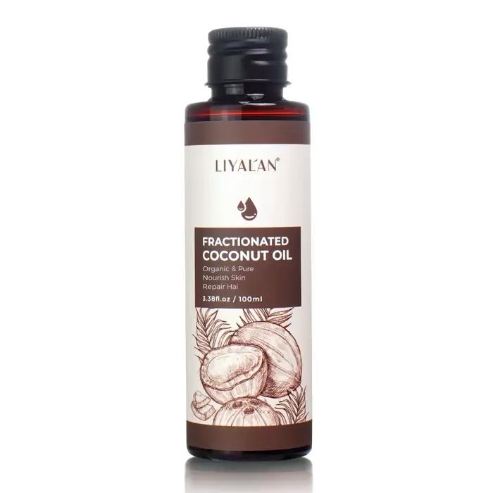 Huile AMP fractionnée bio pure de 100ml, soin capillaire nourrissant et réparateur de la peau, Elect