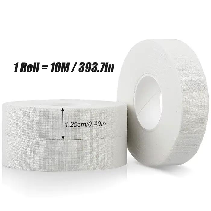 Ruban de pied athlétique blanc, sans résidus collants, facile à déchirer, escalade, jiu-jitsu, grapp