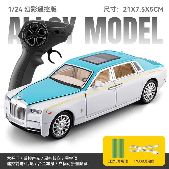 Modèle réduit de voiture Rolls Royce Phantom VIII de luxe à l'échelle 1:24, en alliage métallique, p