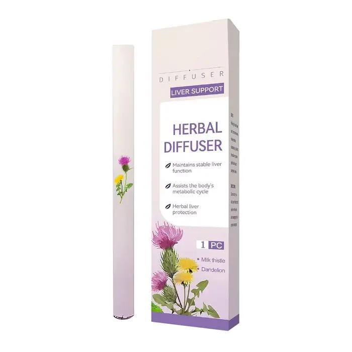 Stylo diffuseur transparent pour respiration, Booster d'énergie, pour femmes et hommes, travail en c