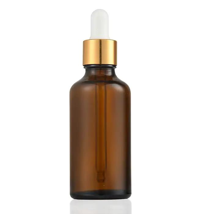 Flacon compte-gouttes en verre ambre résistant à la lumière de 10ml, huile essentielle, Essence cosm
