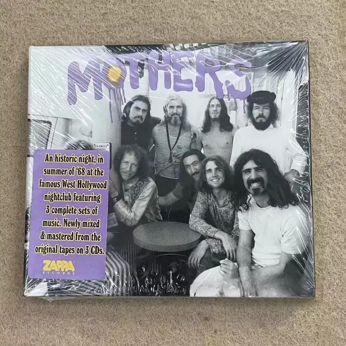 Ensemble d'albums en direct sur CD (3 disques) avec couverture photo de groupe rétro, esthétique ico