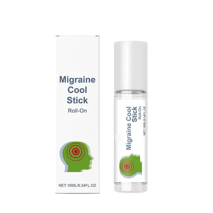 Huile Essentielle de Menthe à Base de Plantes en Roll-on – Soulagement Rapide Tension Tête et Stress