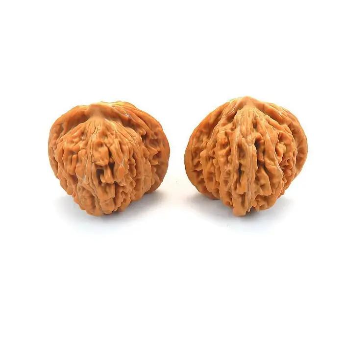 Paire d'ornements de noix naturelles Wenwan, soins de santé, jeu à long terme, surface lisse, épaiss