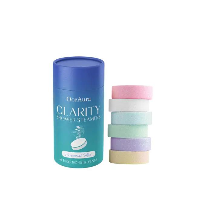 OceAura douche vapeur aromathérapie longue durée lavande Rose parfum relaxant esprit corps apaisant 