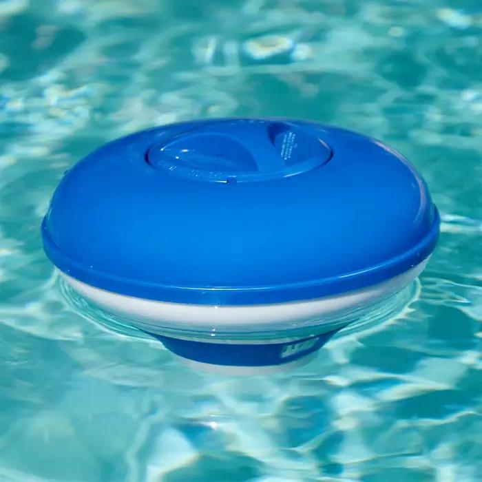 Distributeur de chlore flottant pour piscine, avec comprimés, purificateur de désinfection de l'eau,