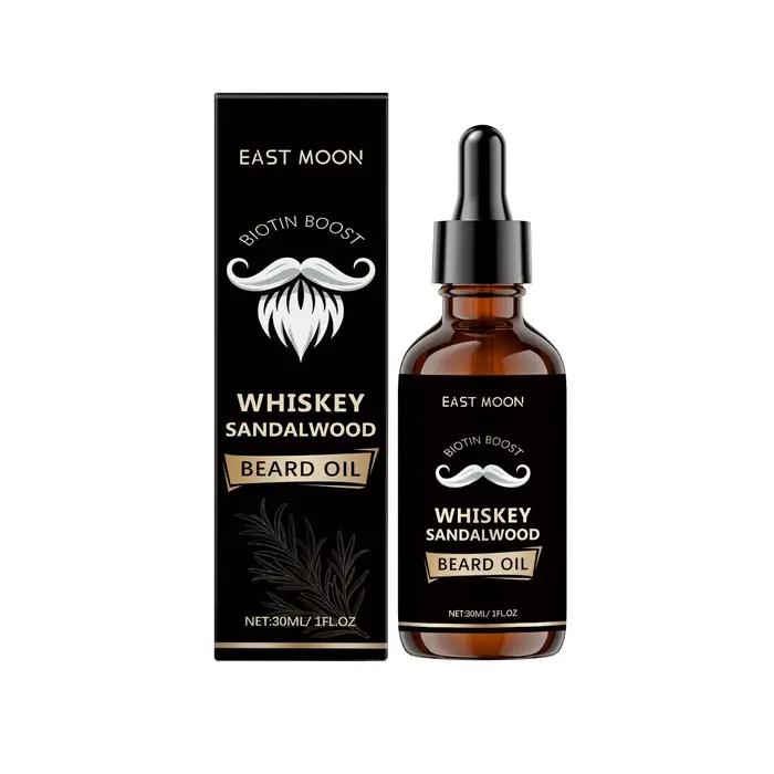 Huile Essentielle de Soin de la Barbe au Romarin pour Hommes – Huile Nourrissante pour une Barbe Épa