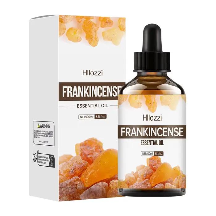 Huile essentielle végétale d'encens, soins pour la peau du visage et du corps, huile essentielle de 