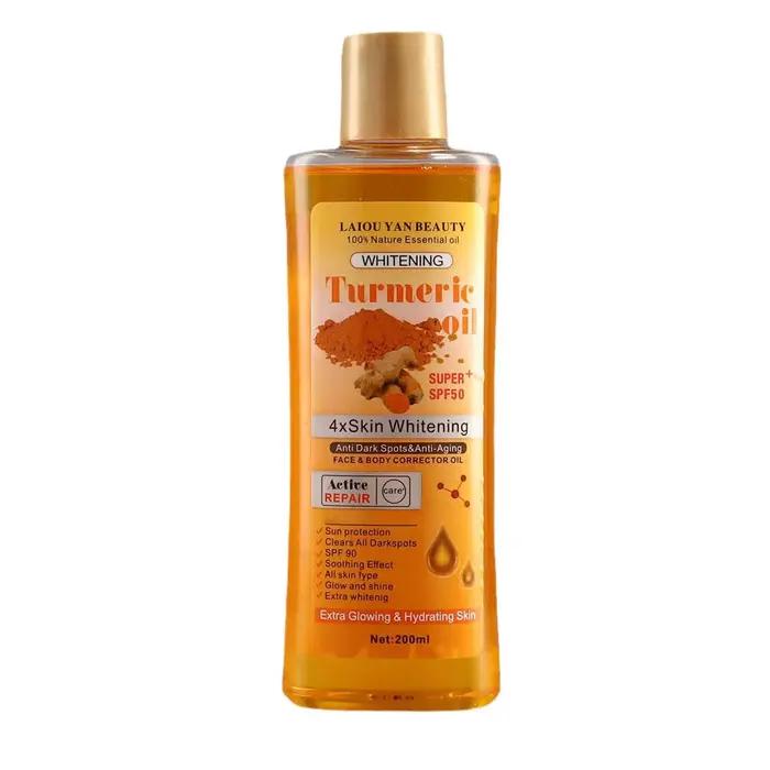 Huile essentielle de curcuma pour massage du visage et du corps, huile hydratante pour diffuseur, ar