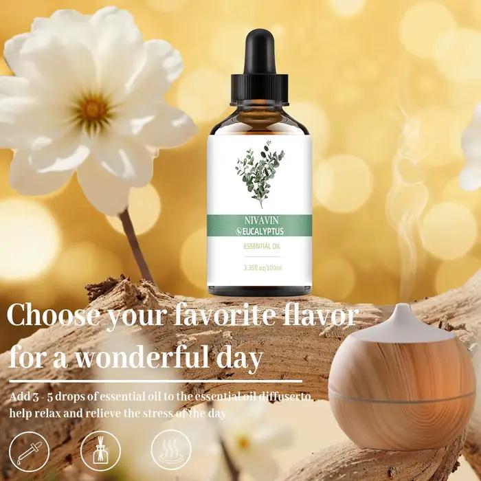 Huile essentielle d'eucalyptus 30 ml/60 ml/100 ml