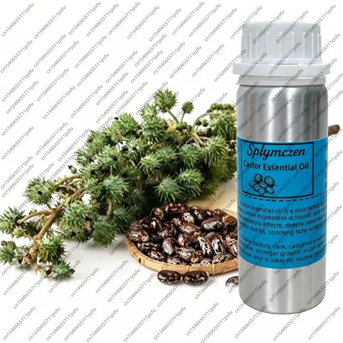 Huile essentielle de ricin 100ml/20ml, 100% pure et naturelle, parfum aromatique pour bougies DIY, savon, parfum d'intérieur et décoration