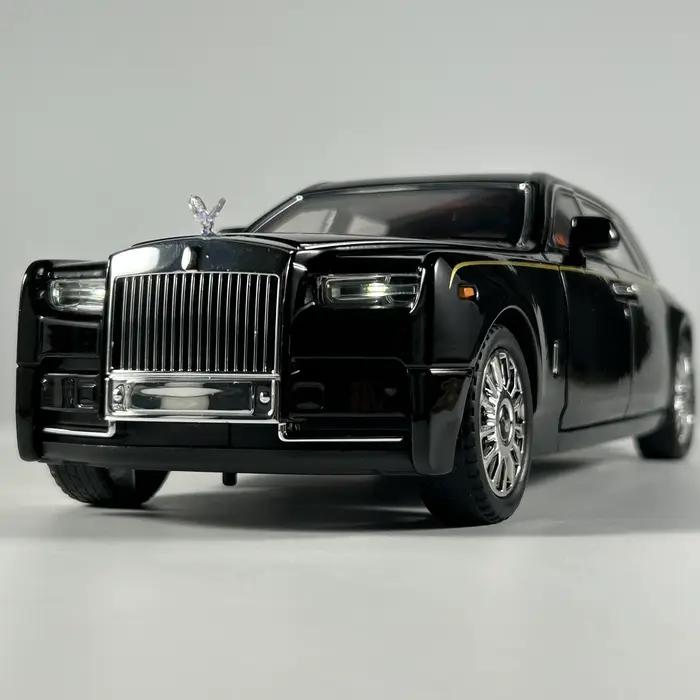 1:18 Rolls Royce Phantom Limousine Alliage Modèle De Voiture En Métal Diecast Accueil Trendy et Affichage De Bureau Ornement Cadeaux D'anniversaire Pour Les Garçons