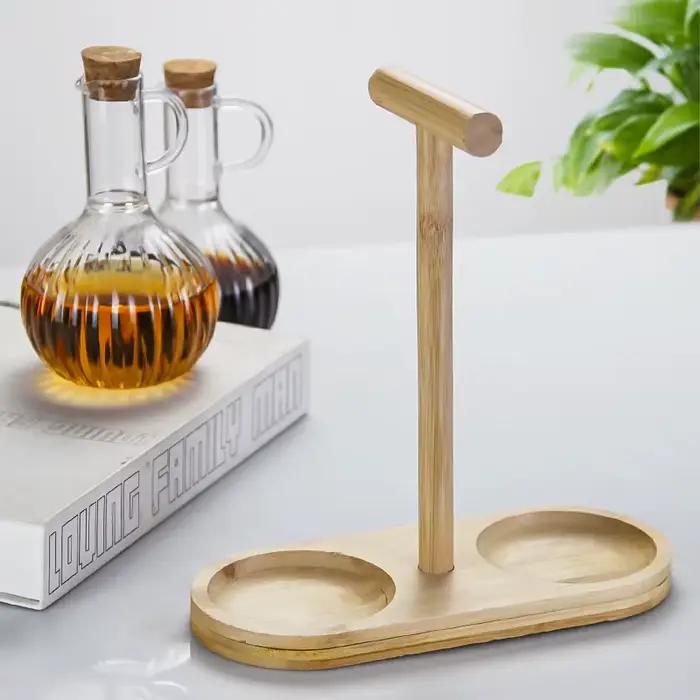 Pot à huile en verre résistant à la chaleur de 300ml