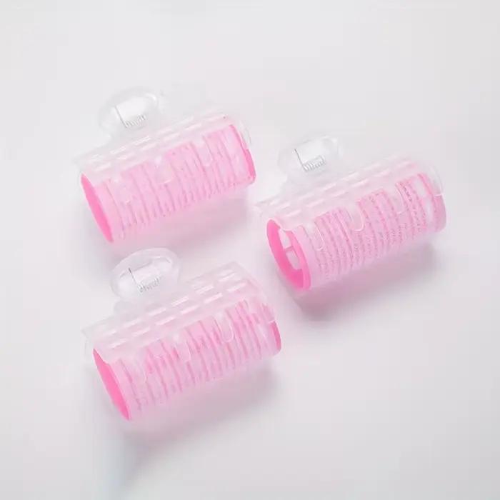 Bigoudis auto-adhésifs en plastique pour franges et boucles, outils de coiffure pour la mise en forme des franges et des boucles
