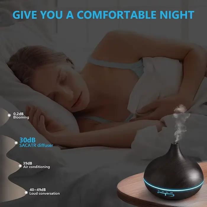 Diffuseur d'arômes USB en bois