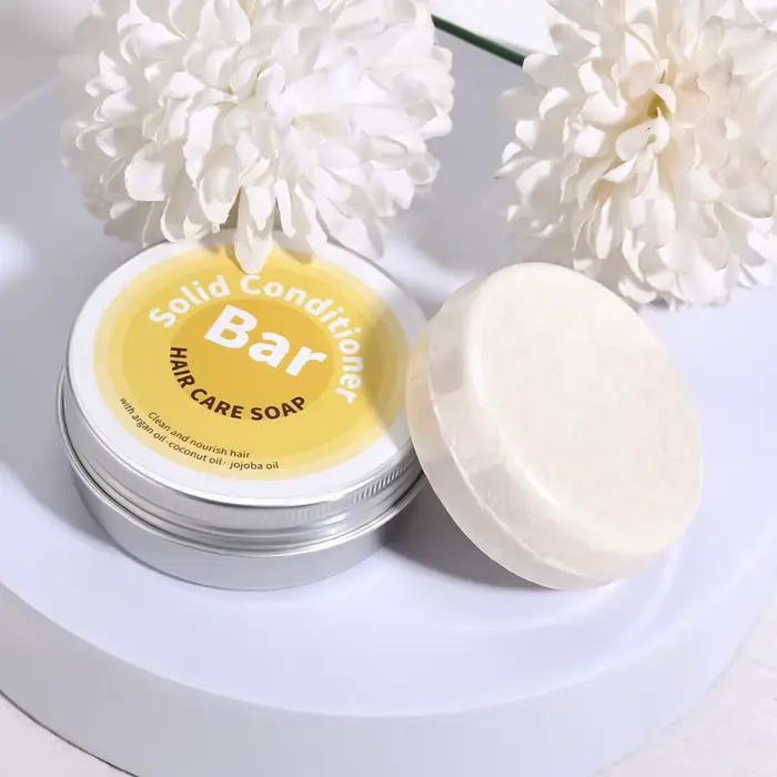 Savon revitalisant capillaire à l'huile essentielle végétale riche en huile d'argan