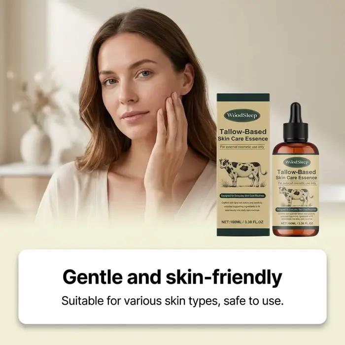 Huile Essentielle Hydratante Visage à Base de Suif – Nourrit Doucement