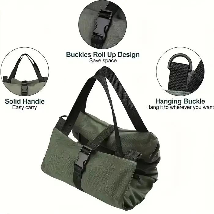 Sac à outils polyvalent de haute qualité, pochette professionnelle multi-poches pour outils matériels, sac de rangement Portable pour petits outils enroulable