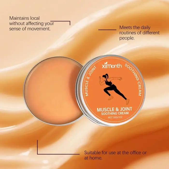 Crème apaisante pour les articulations musculaires