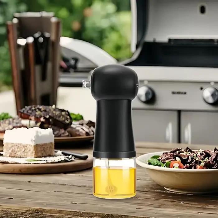 Pulvérisateur d'huile électrique, bouteille distributrice d'huile de cuisine Rechargeable pour huile d'olive, cuisson BBQ, Gadge de pulvérisation d'aliments sain et faible en graisse