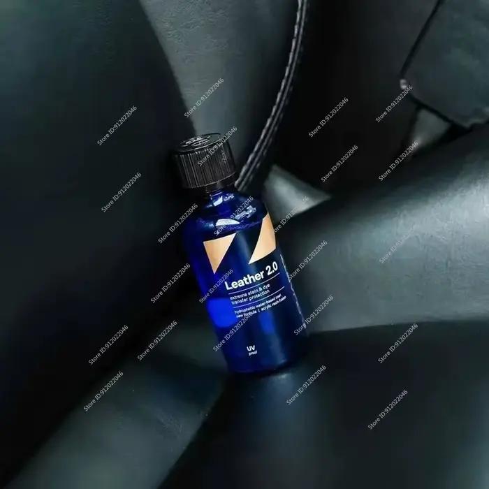 CAR CQUARTZ Cuir 2.0 Hydrophobe, anti-taches d'huile, sûr pour le cuir automobile, résistant aux UV, aux colorants pour denim, à l'abrasion et aux taches